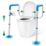 Loyoda Toilet Safety Rails with Big Non-Slip Foot Pads