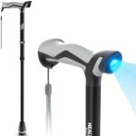 HEALTHBAZAAR Walking Cane with LED Light