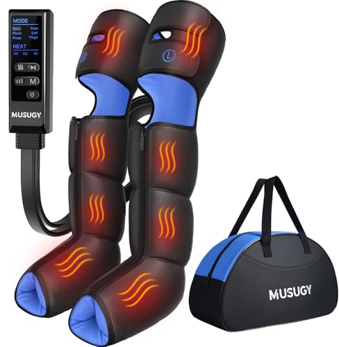 Version 1.0.0 Leg Massager with Heat and Compression : Sequential Compression Boots with 6 Modes - Image 1