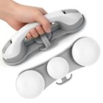 Grab Bars for Shower,Shower Handle with 3 Heavy Duty Suction Cups