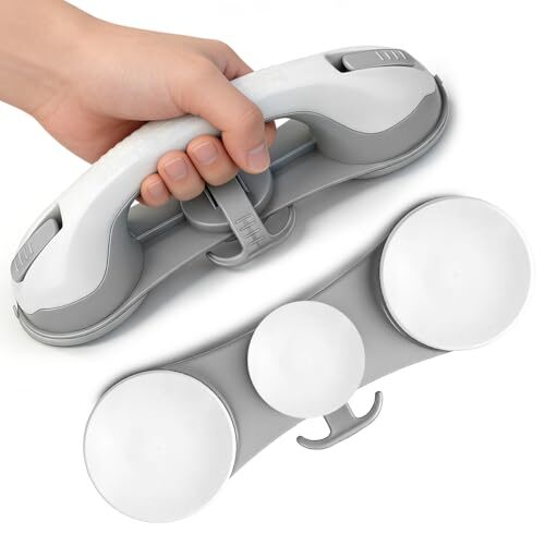 Version 1.0.0 Grab Bars for Shower,Shower Handle with 3 Heavy Duty Suction Cups - Image 1