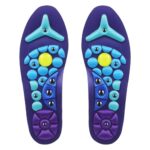 Glitopper Acupressure Magnetic Insoles Orthopedic Massage Insoles with Magnetic Technology Shock Absorption Arch Support