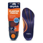 Airplus Plantar Fascia Orthotic 3/4 Length Shoe Insole (FSA&HSA Eligible)-Foam Shell & Gel Heel - Deep Heel Cup