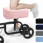 SPRING SEAON Knee Scooter Cushion - Universal Fit Knee Scooter Pad with Thick Memory Foam