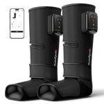 Comfytemp Cordless Air Compression Leg Massager for Circulation and Pain Relief