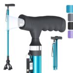 Walking Cane with LED Light for Seniors Men Women