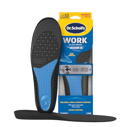 Version 1.0.0 Work All-Day Superior Comfort Insoles (with) Massaging Gel - Image 1