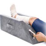 LightEase Memory Foam Leg Support and Elevation Pillow w/Dual Handles for Surgery