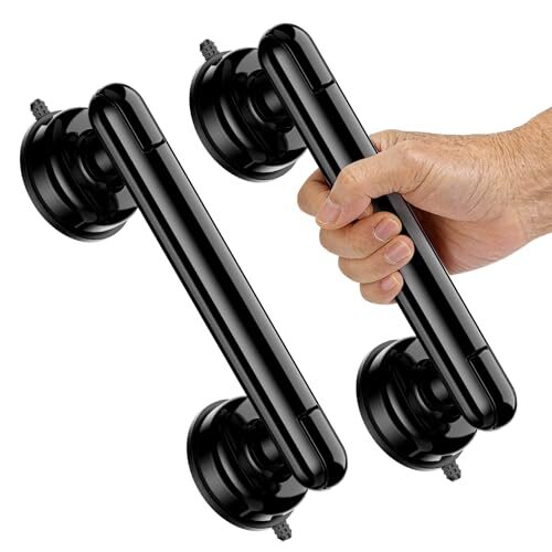 Version 1.0.0 Upgraded 2-Pack Grab Bars for Shower Bathroom Wall - Image 1