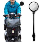 Mobility Scooter Accessories Mirror - Adjustable Rear View Mirror Gift for Wheelchair