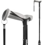 Rehaescort Walking Cane, Folding, Adjustable, Lightweight