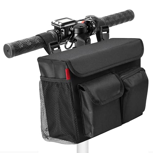 Version 1.0.0 YOOFAN Mobility Scooter Bag – Convenient Organizer Pouch with 14-Inch Laptop Pocket and Cup Holders - Image 1