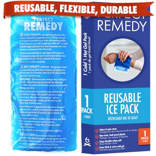 Version 1.0.0 Perfect Remedy Gel Ice Pack - Hot & Cold Compress - Image 1