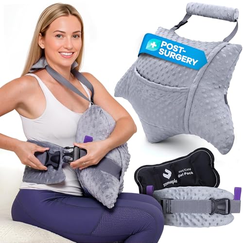 Version 1.0.0 Zomaple Recovery Hysterectomy Pillow with Strap - Image 1