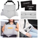 MOYOAMA 4 Pc Hysterectomy Pillow Set – Incl Seatbelt Cushion & 2 Gel Packs for Soothing Relief – After Hysterectomy Reco