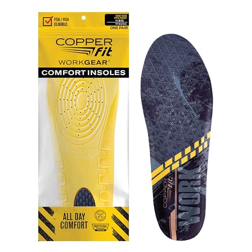 Version 1.0.0 Copper Fit Unisex Work Gear Comfort Insoles - Image 1