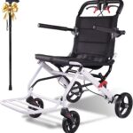 Lightweight Transport Wheelchair for Adults & Seniors